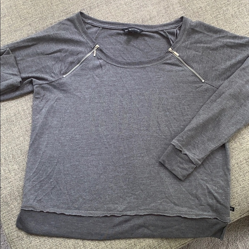 Rock & Republic Vintage Wash Seeatshirt